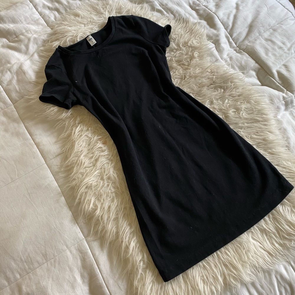 Black Cotton Dress XS